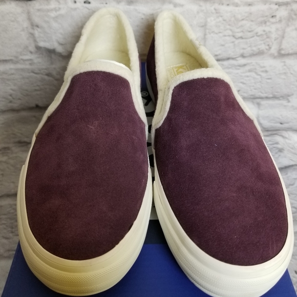 Keds Double Decker Suede Sneaker Shoes Sz 8.5 - Picture 2 of 7